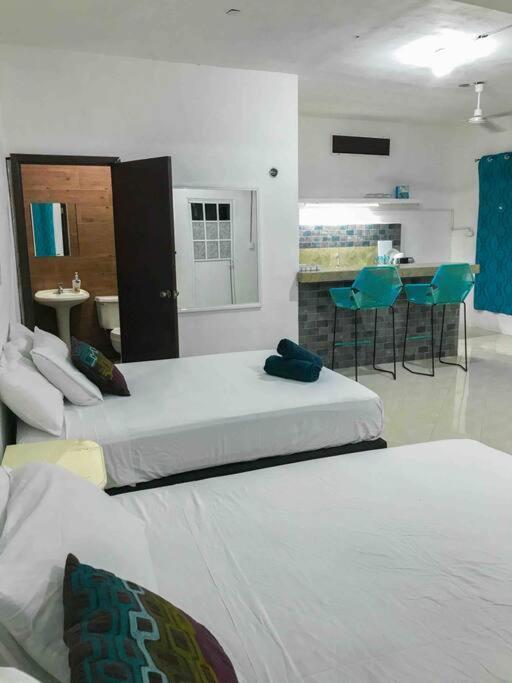 Alojamiento Departamental Apartment Bacalar Luaran gambar